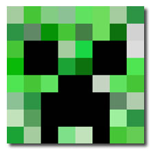 minecraft creeper canvas